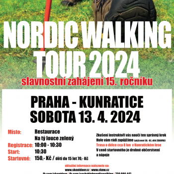 Nordic Walking Tour 2024 - Praha Kunratice